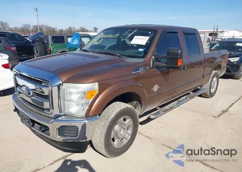 2011 Ford F-250 Xlt z USA, uszkodzony, nr VIN 1FT7W2BT7BEC35274